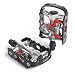 XLC Alloy MTB / Trekking Dual Sided Pedal Clipless 1 Side / Cage Other 9/16 !
