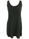 Eileen Fisher Scoopneck Sleeveless Tunic Black Large