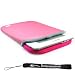 AMAZON KINDLE 2 PINK / MAGENTA Soft NEOPRENE SLEEVE CASE Cover Pouch Carrying Bag