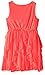 My Michelle Girls' Dress with Pleated Neck and Corkscrew Skirt and Beaded Waistband