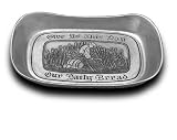 Wilton Armetale 601010 Classic Collection Give Us This Day Bread Tray 11-in.