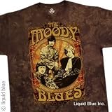 41NbHICaO4L. SL160  Moody Blues Moody Blues Poster T Shirt (Tie Dye)