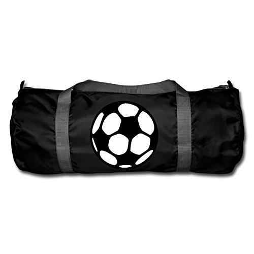 Spreadshirt Unisex FUSSBALL icon Tasche, schwarz, Unisize