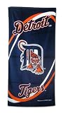 Detroit Tigers Fiber Reactive Pool/Beach/Bath Towel (Team Color)