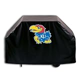 Kansas Jayhawks Grill Cover Size: 66" H x 21" W x 36" D