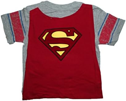 DC Comics Superman Toddler Tee with Cape (3T)