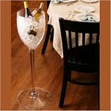 Grainware Grand Stemware White Acrylic Wine Glass