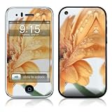 Golden Gerbera Design Protector Skin Decal Sticker for Apple 3G iPhone / iPhone 3GS 3G S
