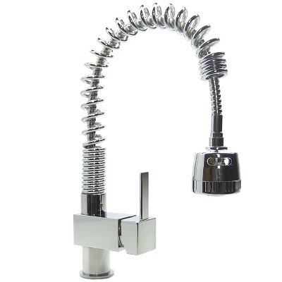 Profi Chrom Küchen Armatur 360° Wasserhahn Spültisch Einhandmischer Gastro
