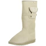 suede boots,buckle boots