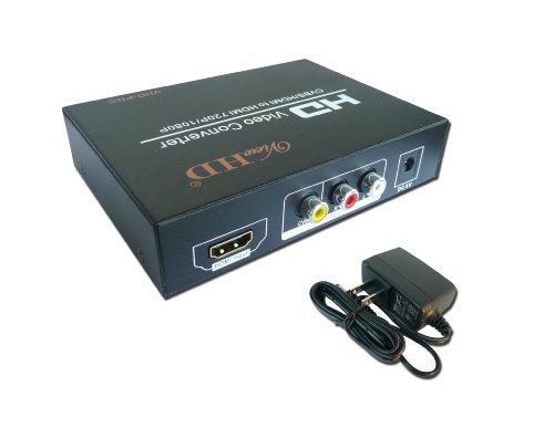 ViewHD Multi-System HDMI / Composite AV Input to HDMI 720P/1080P Output Video Converter - Support Bi-directional Conversion Between PAL and NTSC- Superior Quality - Dual Voltage (110/220V Worldwide Use)