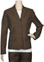 Alfred Dunner Tunisia Blazer Brown 14