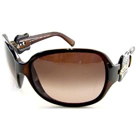 New FENDI FS384 FS 384 208 Sunglasses Gradient Brown Lens Brown Frame Size:63-16-120