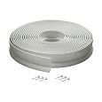 M-D Building Products 3822 Vinyl Garage Door Top and Sides Seal, 30 Feet, White