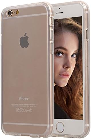 iPhone 6 Plus Case,iPhone 6S Plus Case, Drvan Bumper Shock-Absorption Anti-Scratch Crystal Clear Silicon TPU Soft Full Cover Case for Apple iPhone 6 Plus / iPhone 6S Plus - Clear