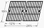 Cast Iron Cooking Grid for Kenmore, Outdoor Gourmet, BBQ Pro, Sams, Charbroil, Arkla, Charmglow, Coleman, Grill Master, Sunbeam, North American Outdoors, Weber, Aussie, Glen Canyon, Jenn-air, Kirkland