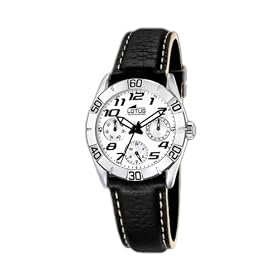 Lotus - 15651/1 - Montre Femme - Quartz Analogique - Bracelet Acier inoxydable noir
