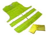 Produkt-Bild: Warnweste, Pannenweste - Neongelb - Material: 100% Polyester - DIN EN 471 in praktischer Textiltasche