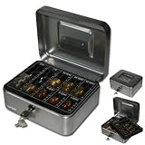 Produkt-Bild: Geldkassette / M&uuml;nzkassette 20 cm, silber