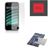 iKross Premium Reusable LCD Screen Protector with Lint Cleaning Cloth for iPod touch (Clear)
