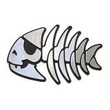 Jolly Pirate Fish Car Emblem