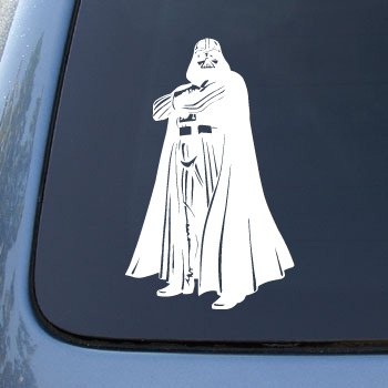  DARTH VADER - Vinyl Decal Sticker #A1341 | Vinyl Color: White