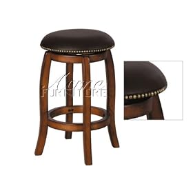 29 Chelsea Ii Vintage Oak Finish Swivel Bar Stool By Acme Furniture by ACME