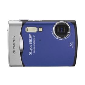 Click here to buy Olympus Stylus 790SW 7.1MP Waterproof Digital Camera with Dual Image Stabilized 3x Optical... by Olympus.