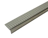 日中製作所 BIM スリムノンスリップ ステンレス スクエア ライトグレー 1m D35SS-1H-16