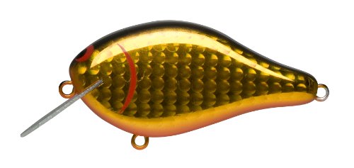 Ima Japan Shaker 3 8-Ounce Flatsided Crank Bait (Foiled Gold Black - 2.75-Inch)