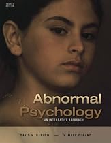 Abnormal Psychology: An Integrative Approach (with CD-ROM and InfoTrac®)