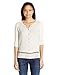 Lucky Brand Women's Mixed-Fabric Peasant Top