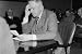 1939 photo Ickes urges government control of oil. Washington, D.C., Nov. 10. Secretary of Interior H