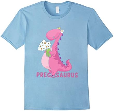Men's Dinosaur t shirt - Pregosaurus shirt - Dinosaur costume XL Baby Blue