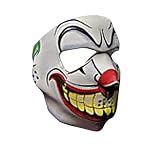New Joker Clown Neoprene Full Face Mask Muzzle Motorcycle Nose Mouth Adj Size