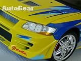 Diecast Model Mitsubishi Evo VII (Tokyo Drift) in Yellow