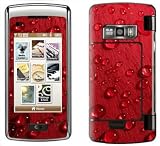 Red Raindrops Skin for LG enV Touch NV Touch VX11000 Phone