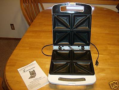 Recipes Xpress Redi  on Toastmaster Snackster  Sandwich And Snack Maker  Model 287 Image 1