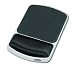 Fellowes 91741 Gel Wrist Rest and Mouse Pad - Graphite/Platinum