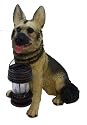 Tricod German Shepherd Dog with Lantern Solar Light