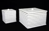 Gel Fire Stone Real Flames Biofuel In/outdr Cub Med Wht