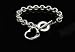 TI-OPEN HERAT BRACELET. Open herat Bracelet. 925 Sterling silver plated Links Bracelet Open Heart Charm ,T Designer Style Heart Links Bracelet and T-Bar, Fashion Bracelet, Excellent quality 48gr solid weight, fast delivery 7.5