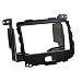 Hama Radio-Adapterblende Rubber Touch f?r Hyundai i10, Schwarz