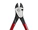 Jonard JIC-2288 High Leverage Diagonal Cutter with Red Plastic Handle, 8-1/4