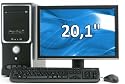 PC - CSL Sprint Vision 6220 - DualCore! AMD Athlon X2 5000+, 500GB SATA, 4096MB DDR2, GeForce 8100, DVD-RW, CardReader, Sound, LAN, 20.1" TFT, Logitech-Tastatur und -Maus