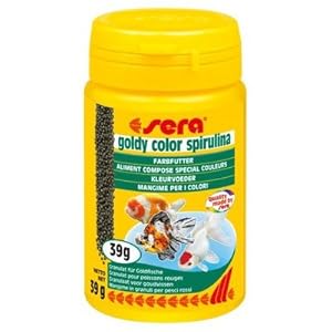 Goldy Color Spirulina Fish Food Size: 250ml