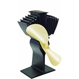 Caframo Limited 812AM-BBX Heat Powered Wood Stove Fan
