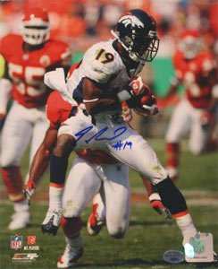 Eddie Royal Signed Broncos 8x10 Photo