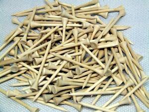 2 3/4'' 1,000 Pieces of Natural Color Wooden 