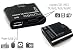 5 en 1 Connection Kit port USB lecteur multi cartes de m�moires SD (HC), Mini SD, MS Duo, MMC, M2,pour Galaxy Tab 7.7, Galaxy Tab 8.9, Galaxy Tab 10.1 P6200 P6210 P6800 P6810 P7100 P7110 P7300 P7310 P7500 P7510 P7501 P7511 P5100 P5110,Samsung P3100 Galaxy Tab 2 7.0,Samsung N8000 Galaxy Note 10.1